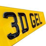 3D Gel Gloss Black Number Plates Road Legal (Set Of 2) 3D Gel Gloss Black Number Plates Road Legal (Set Of 2)