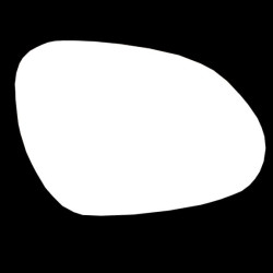 Hyundai i30 Stick On Wing Mirror Glass Drivers Side(RH)