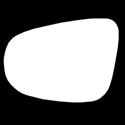 VW Touran Stick On Wing Mirror Glass Passenger Side(LH)