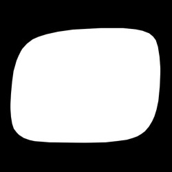 VW Touareg Stick On Wing Mirror Glass Passenger Side(LH)