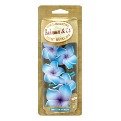 Flower Necklace Air Freshener Tahitian Vanilla Scent