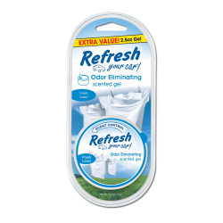 Refresh Car Air Freshener Fresh Linen Scent Gel