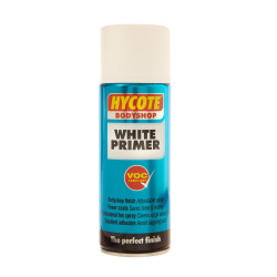 Hycote Bodyshop White Primer Spray Paint 400mL