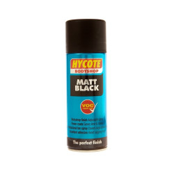 Hycote Bodyshop Matt Black Spray Paint 400mL