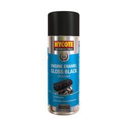 Hycote Engine Enamel Gloss Black Spray Paint 400mL