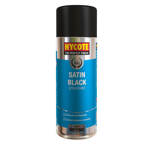 Hycote Satin Black Spray Paint 400mL
