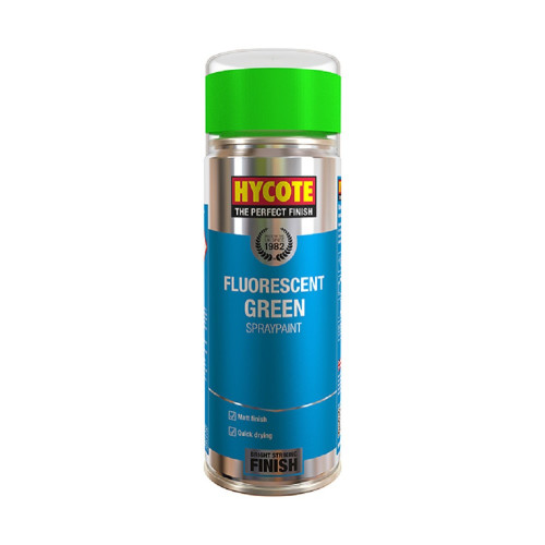 Hycote Fluorescent Green Spray Paint 400mL
