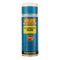 Hycote Fluorescent Blue Spray Paint 400mL