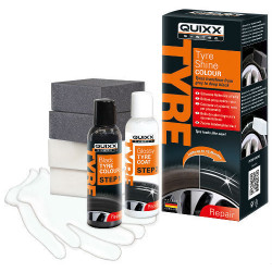 QUIXX 2 Step Tyre Shine and Colour Restorer 