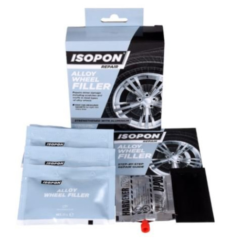  Isopon Alloy Wheel Repair Filler Strengthened With Aluminium