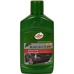Turtle Wax Black in a Flash Exterior Trim Shine Gel 300mL