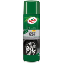 Turtle Wax Wet n Black Instant Wet Look Tyre Shine Aerosol 500ml