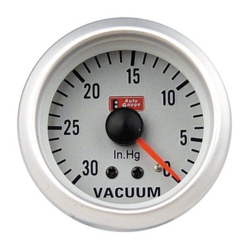 Silver Face Vacuum Gauge