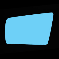 Mercedes E Class (W210)  Stick On Wing Mirror Glass Passenger Side(LH)