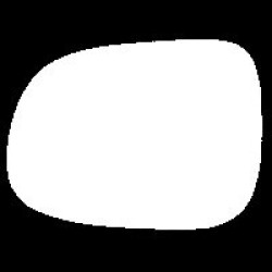 Volvo C30 Stick On Wing Mirror Glass Passenger Side (LH)