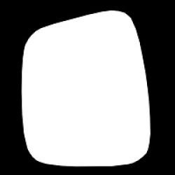 Peugeot Bipper Mirror Glass Passenger Side (LH)