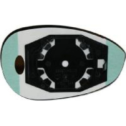 Fiat 500 Heated Wing Mirror Glass Driver Side RH