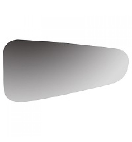 For Seat Leon 09-12 Right Driver side wing mirror glass with plate