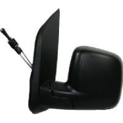 Fiat Qubo Black Wing Mirror Drivers Side (RH)