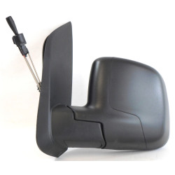 Fiat Qubo Black Wing Mirror Passenger Side (LH)