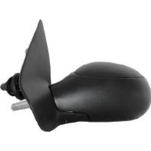 Peugeot 206 Black Wing Mirror Passenger Side (LH)