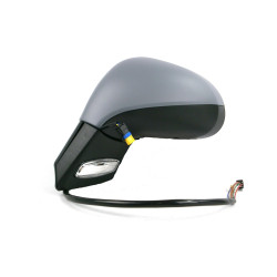 Peugeot 207 2006 to 2013 Power Folding Wing Mirror Passenger Side (LH)