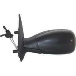 Peugeot 306 Black Wing Mirror Passenger Side (LH)
