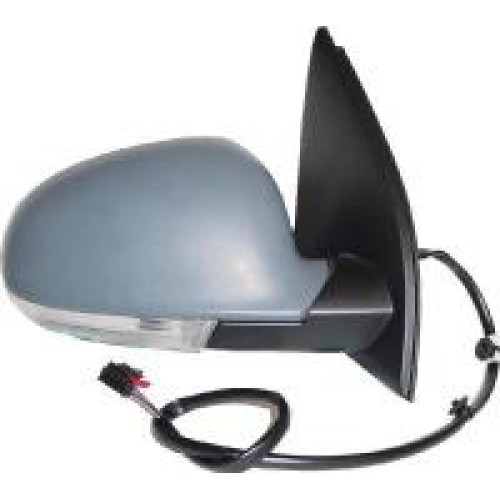 Volkswagen Golf Primed Mirror Drivers Side (RH)