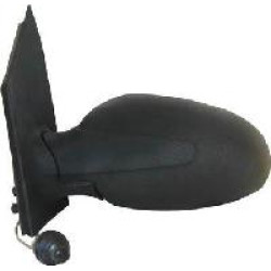 Smart Fortwo Black Wing Mirror Passenger Side (LH)