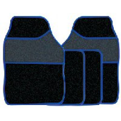 Blue Velour Carpet Car Mats.