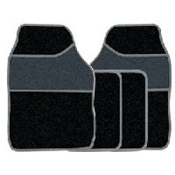 Grey Velour Carpet Car Mats.